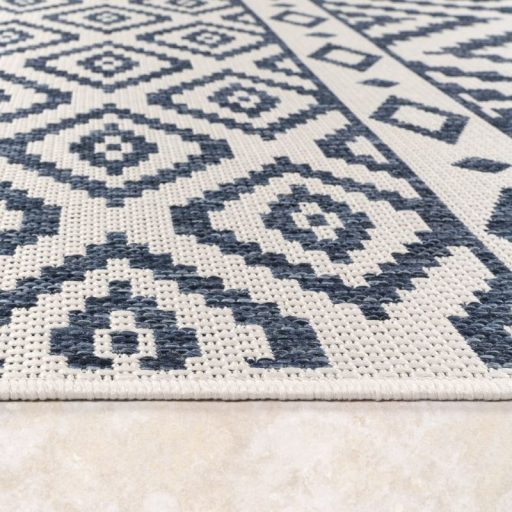 kulteri szonyeg, vizallo kek skandinav stilusu 80x200 cm