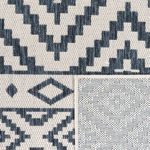 kulteri szonyeg, vizallo kek skandinav stilusu 80x200 cm