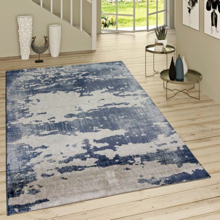 Dalma vintage hatású designer szőnyeg kék-szürke 60x100 cm