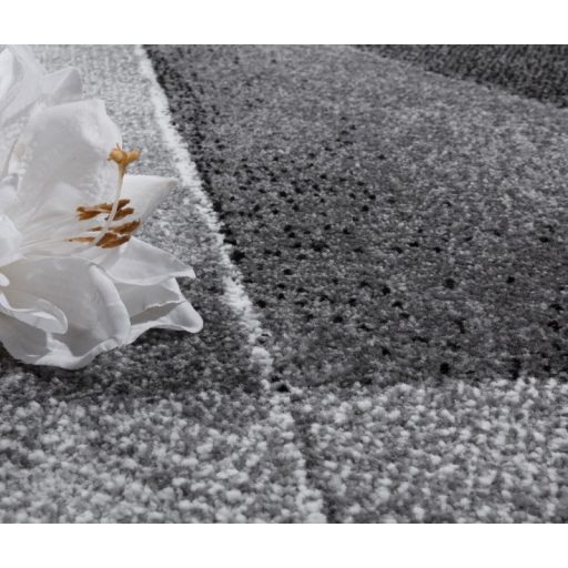 Lana nagyméretű modern szőnyeg rövid szálú geometrikus - szürke színű szőnyeg 230x320 cm