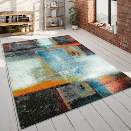 Design színes szőnyeg modern absztrakt mintával multikolor 70x140 cm