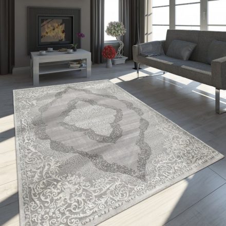 Exclusive vintage klasszikus szőnyeg keleti design szőnyeg szürke 80x150 cm
