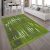 Mandy design szőnyeg rövid szálú art deco motívum - zöld 70x250 cm