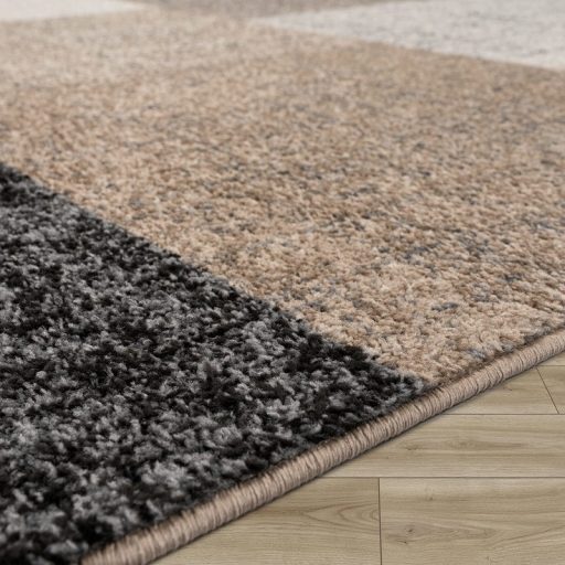 Bezs modern szonyeg nappaliba 160x230 cm