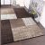 Natasa modern szőnyeg nappali szőnyeg barna-bézs 200x290 cm