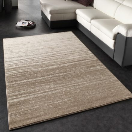 Modern design egyszínű szőnyeg nappaliba krém 60x110 cm
