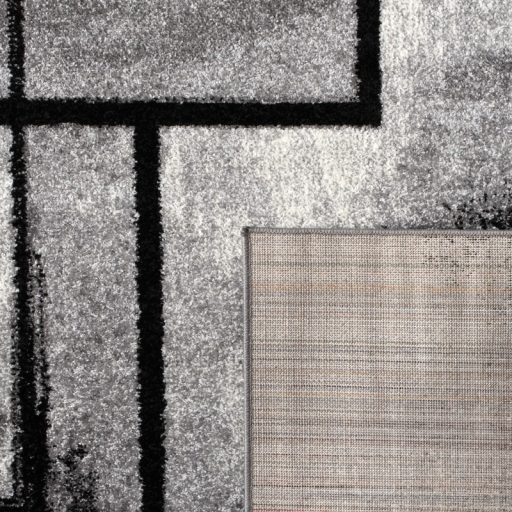 Szürke színátmenetes modern designer szőnyeg absztrakt mintás 120x170 cm