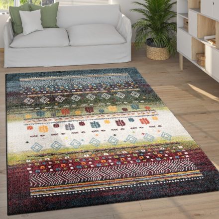 Loribaft Gabbeh designer szőnyeg - színes 120x170 cm