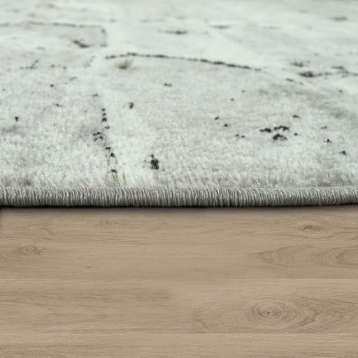 Nagyméretű modern szőnyeg 3D hatású - szürke kő mintás 200x280 cm