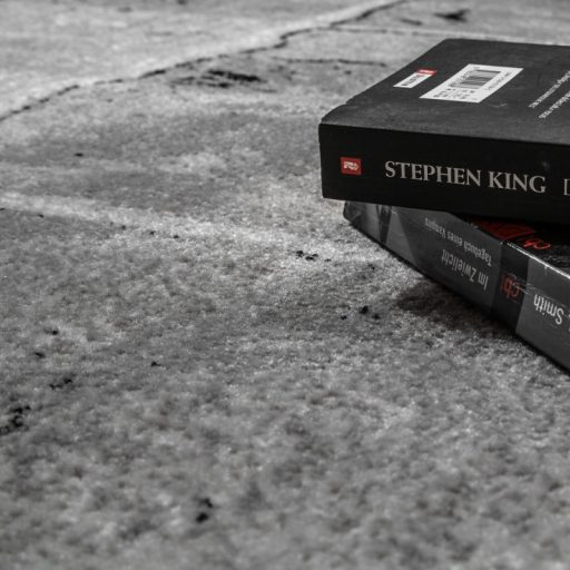 Modern szőnyeg 3D hatású - szürke kő mintás 160x220 cm