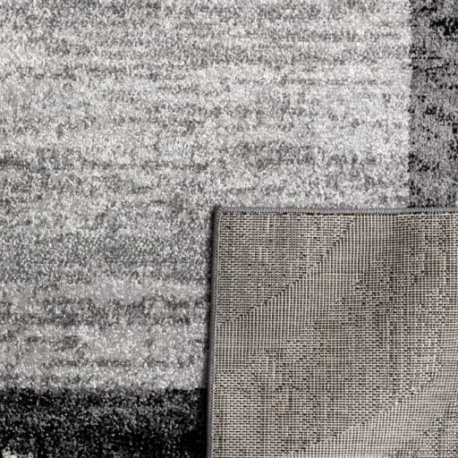 Szonyeg nappaliba - rovid szalu, modern, borduros, szurke, 60x100 cm