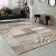 barna-bezs rovid szalu design nappali szonyeg 80x150 cm