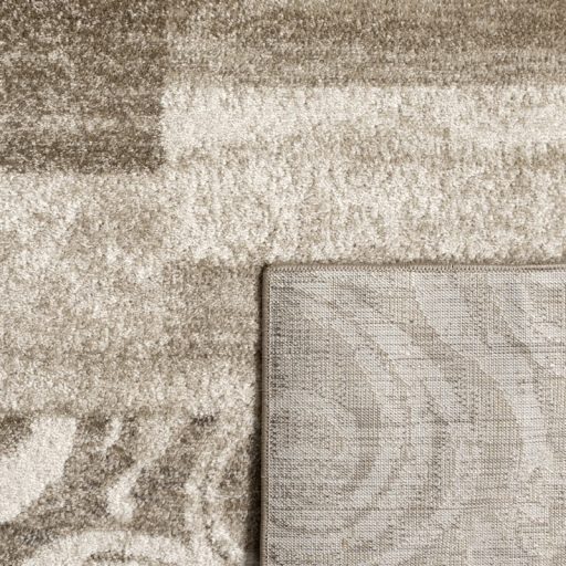 barna-bezs rovid szalu design nappali szonyeg 120x170 cm