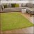 Szonja Shaggy szőnyeg puha hosszú szálú szőnyeg - zöld 300x400 cm