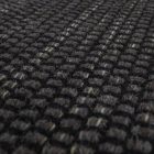 Antracit kézi szövésű gyapjú szőnyeg 140x200 cm