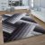 Shaggy szőnyeg 3D hatású szőnyeg szürke-fehér 80x150 cm