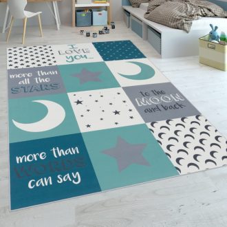 kisfiu szonyeg turkiz gyerekszonyeg 120x160 cm