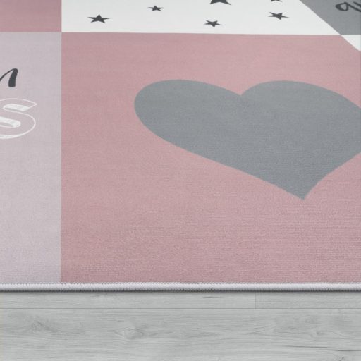 kislany szonyeg rozsaszin gyerekszonyeg 120x160 cm