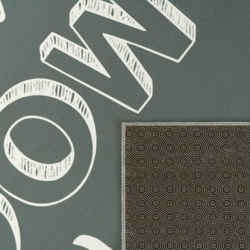 Adele Gyerekszoba szőnyeg fiúknak - szürke színű, hold motívummal, 80x150 cm