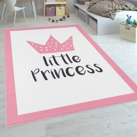 Szőnyeg lányoknak gyerekszőnyeg kishercegnő játszószőnyeg 80x150 cm