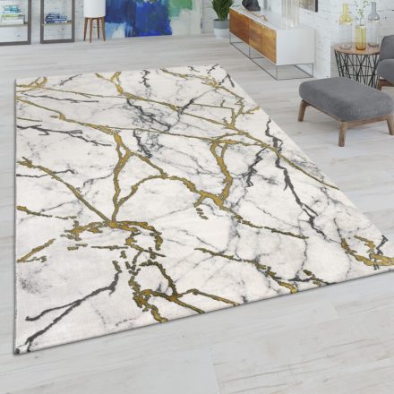 Designer szőnyeg márvány mintával krém 120x170 cm 