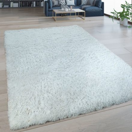 Shaggy szőnyeg puha bolyhos szőnyeg krém 130x200 cm