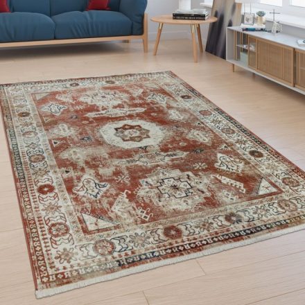 Klasszikus vintage hatású szőnyeg keleti mintával - piros 160x230 cm