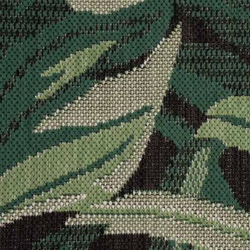 fekete kulteri terasz szonyeg palmafa mintaval 120x170 cm