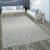 Vízálló kültéri szőnyeg lapos szövésű teraszra gyémánt design - szürke 80x150 cm