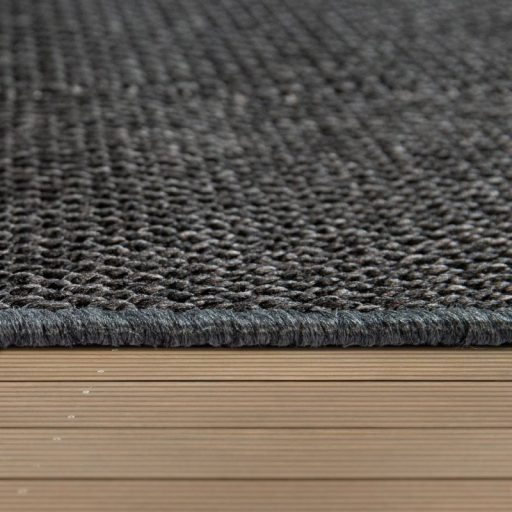 vizallo fekete kulteri szonyeg erkelyre 80x150 cm