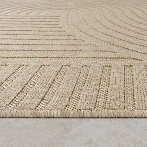 vizallo bezs nagymeretu kulteri szonyeg teraszra 240x340 cm