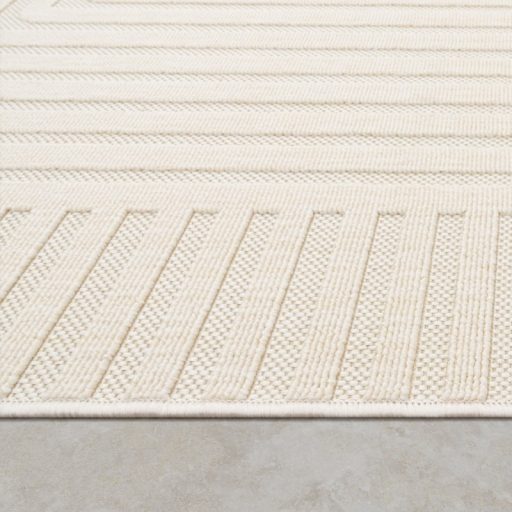 krem kulteri szonyeg teraszra hullam mintaval 80x150 cm