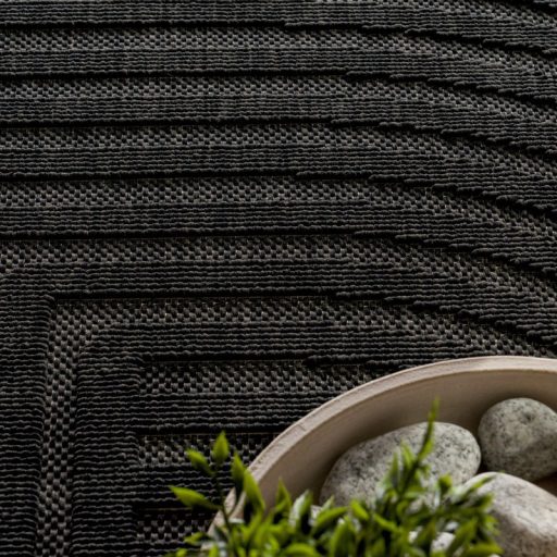 antracit nagy meretu kulteri szonyeg hullam mintaval 200x290 cm