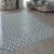 Szürke modern szőnyeg absztrakt design lapos szövésű szőnyeg 80x150 cm