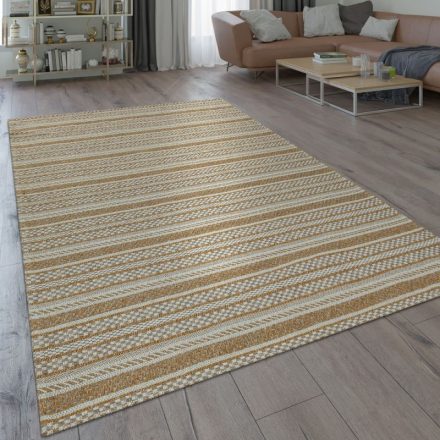Modern designer szőnyeg csíkos lapos szövésű - színes 60x100 cm