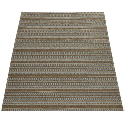 Modern designer szőnyeg csíkos lapos szövésű - színes 200x280 cm