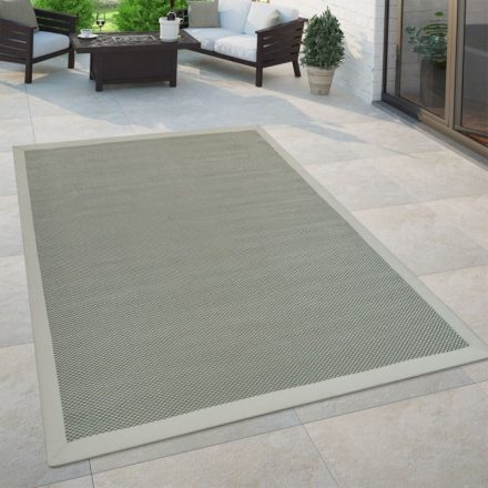 Kültéri és beltéri szőnyeg egyszínű zöld 160x220 cm
