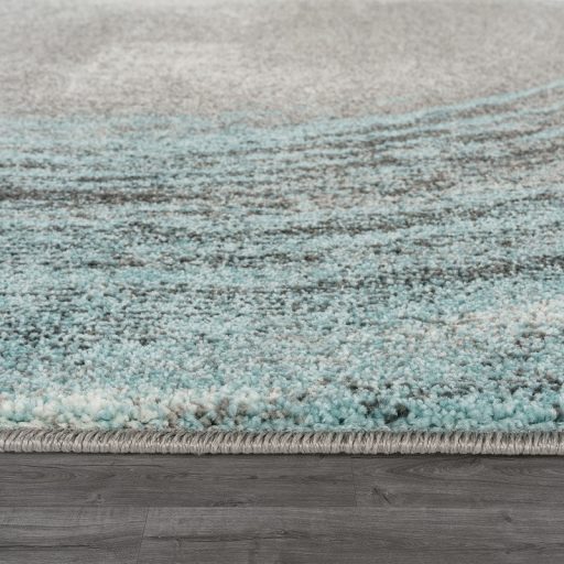 Absztrakt mintas nagymeretu modern szonyeg turkiz 200x290 cm