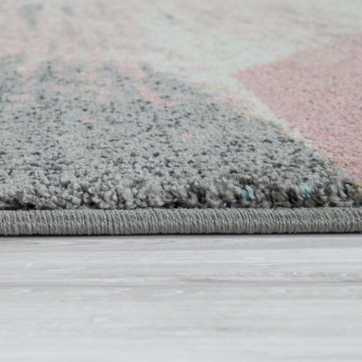 Rozsaszin modern szonyeg nappaliba 80x150 cm