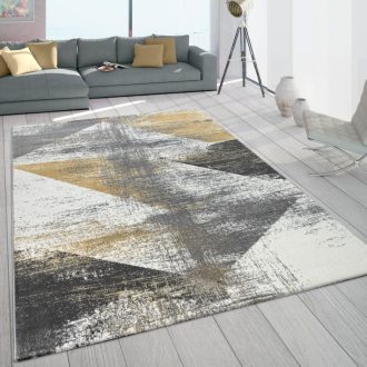 Sarga modern szonyeg nappaliba 160x230 cm