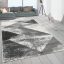 Antracit modern szonyeg nappaliba 160x230 cm
