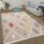 Shaggy szőnyeg skandináv stílusú szőnyeg - bézs 60x100 cm
