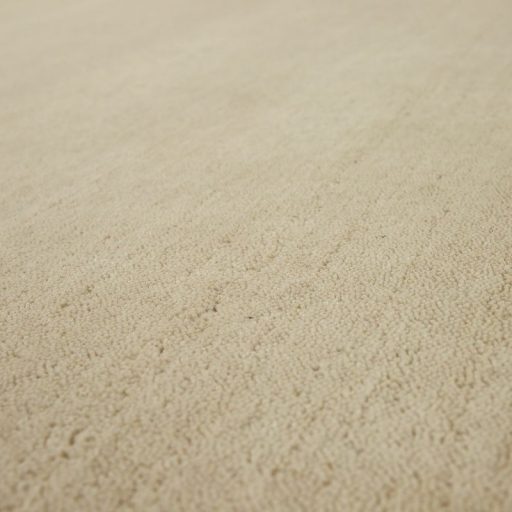 Szonyeg nappaliba - kezi csomozasu, egyszinu, krem, 160x230 cm, Gabbeh