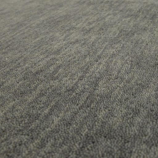 Nagymeretu nappali szonyeg - kezi csomozasu, egyszinu, szurke, 240x340 cm, Gabbeh