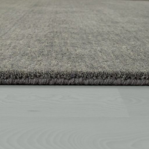 Nagymeretu nappali szonyeg - kezi csomozasu, egyszinu, szurke, 200x300 cm, Gabbeh