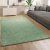 Shaggy szőnyeg puha hosszú szálú design szőnyeg zöld 60x100 cm
