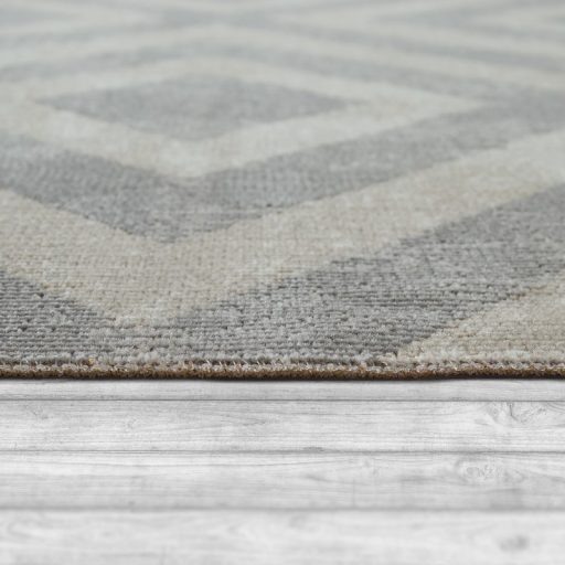 lapos szovesu szurke-feher kulteri szonyeg 120x170 cm