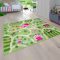 Zold autopalyas allatos gyerekszonyeg 100x200 cm