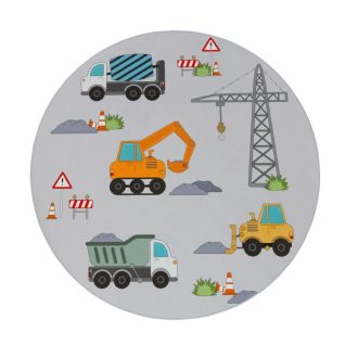 kisfiu gyerekszonyeg utepites motivummal gyerekszobaba 200 cm kerek