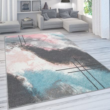 Mira absztrakt mintás design szőnyeg pink-szürke 160x220 cm
